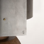 Lampe_Chios Cedar et Metal_détail 1
